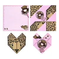 Gorjuss Origami Notelet Set Wild (1161GJ01)